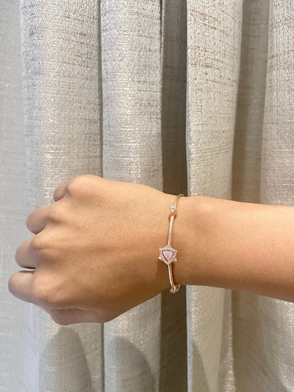 Star Triangle Natural Diamond Bracelet