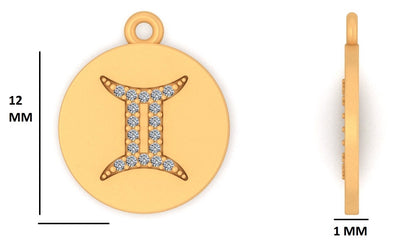 Gemini Horoscope Birth Sign Charm