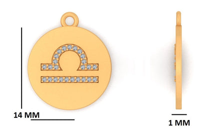 Libra Horoscope Birth Sign Charm