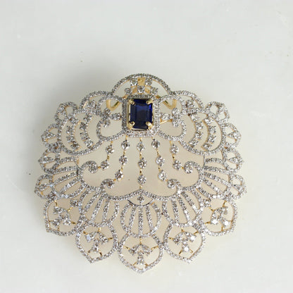 Changeable Centre Stone Diamonds Pendant Necklace