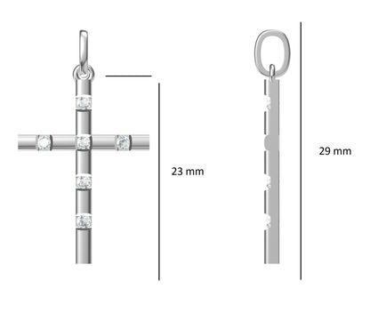 Cross Diamond Pendant