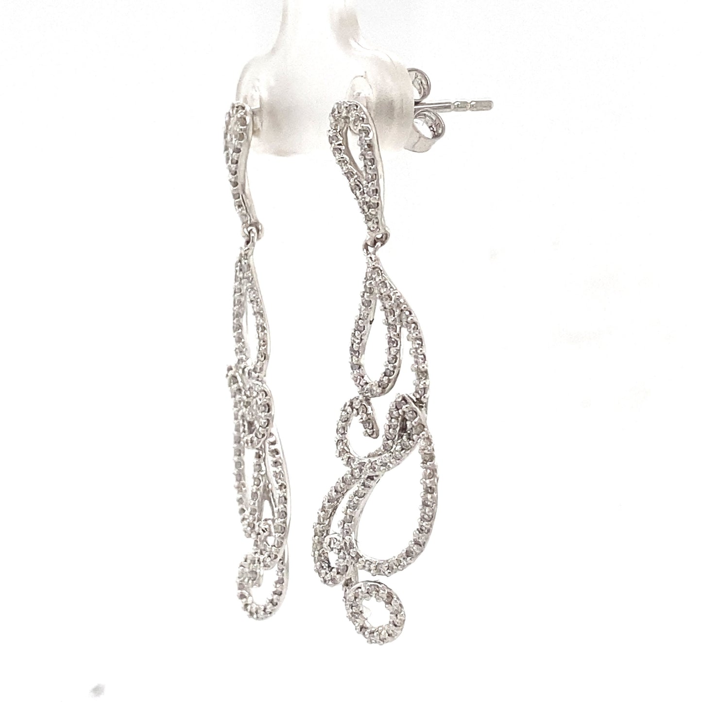 Dangle Diamond Earrings