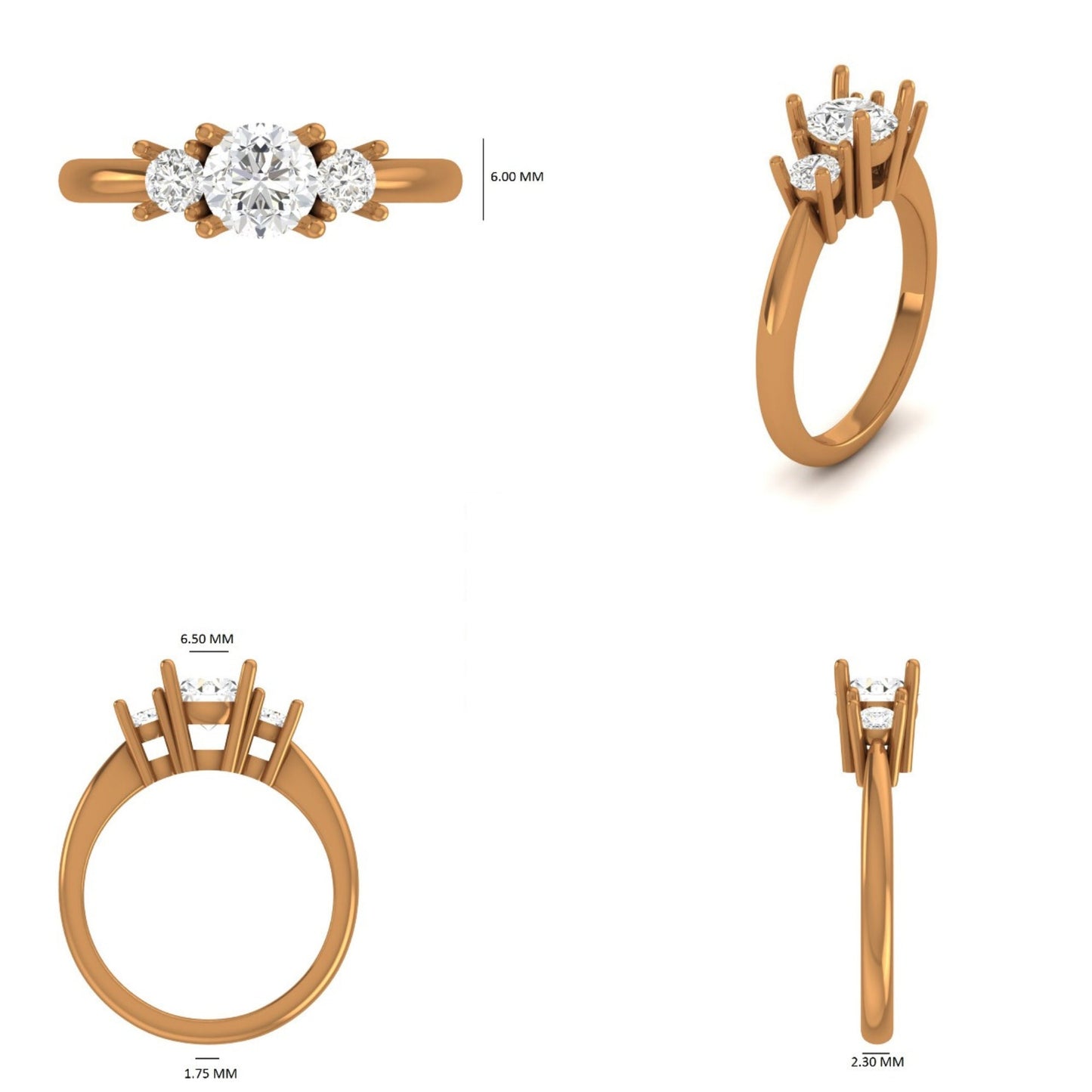 IGI Certified 1ct Lab Grown Diamond Ring