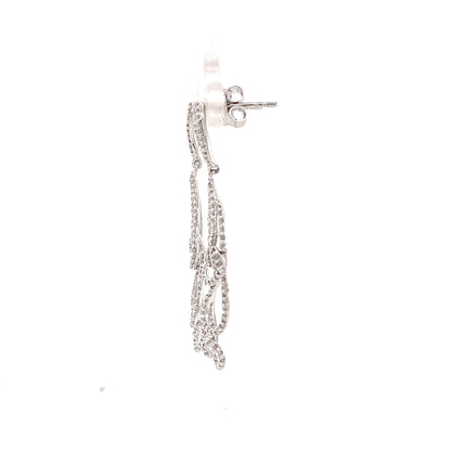 Dangle Diamond Earrings