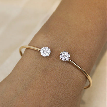 Flower Diamond Bracelet
