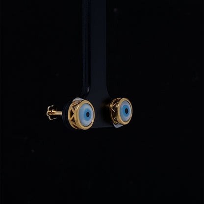 Kids Evil Eye Stud Earrings