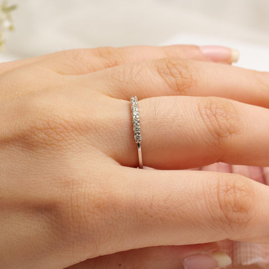Diamond Promise Band Ring