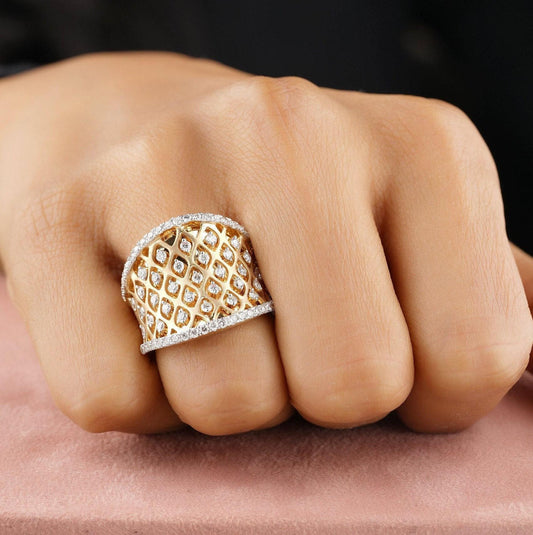 Diamond Cocktail Ring