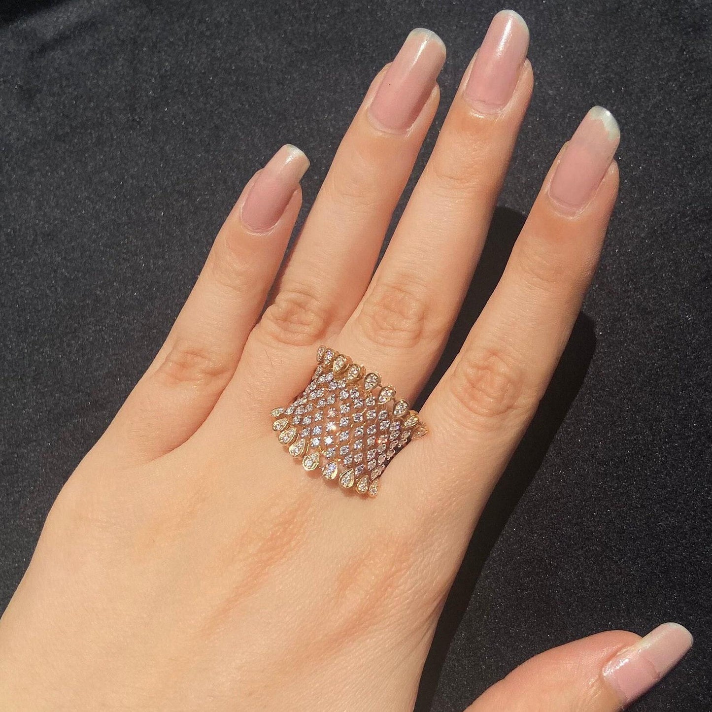 Crown Diamond Ring