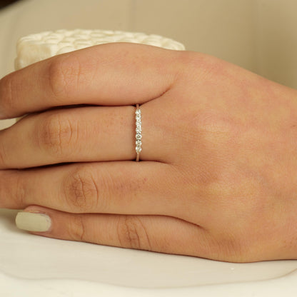 Diamond Promise Band Ring