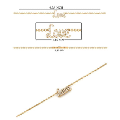 Love Chain Bracelet