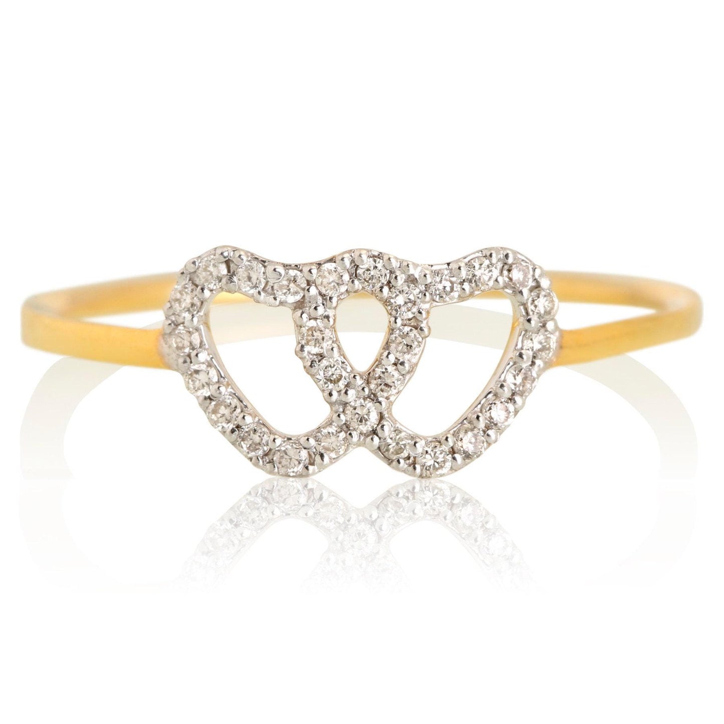 Heart Diamond Ring