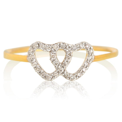 Heart Diamond Ring