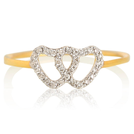 Heart Diamond Ring