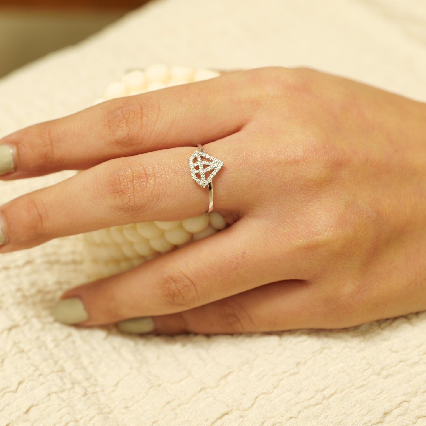 Diamond Shape Ring
