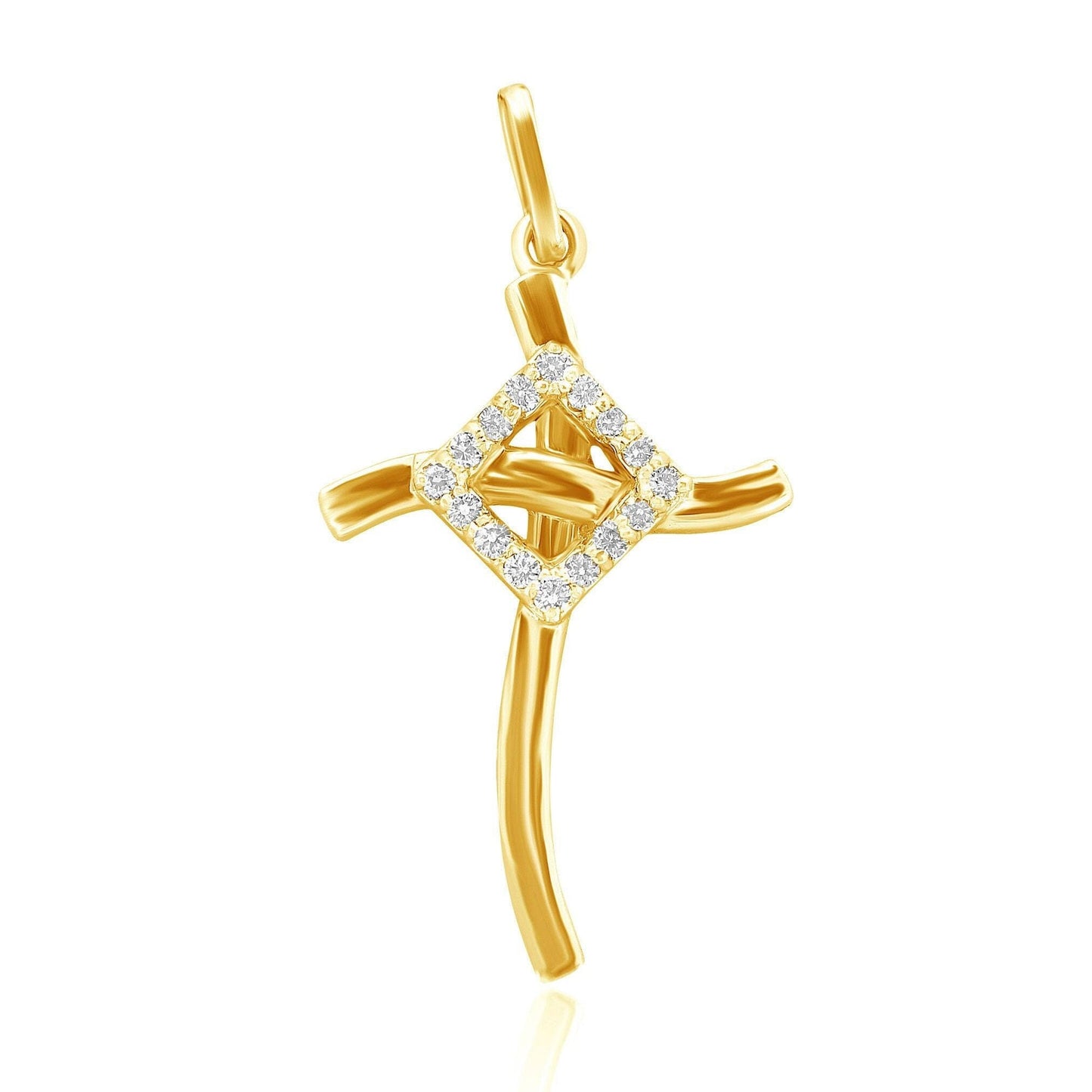 Cross Diamond Pendant