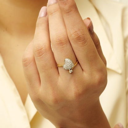 Diamond Heart Ring