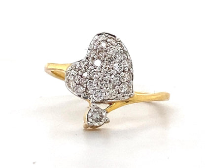 Diamond Heart Ring
