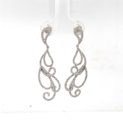 Dangle Diamond Earrings