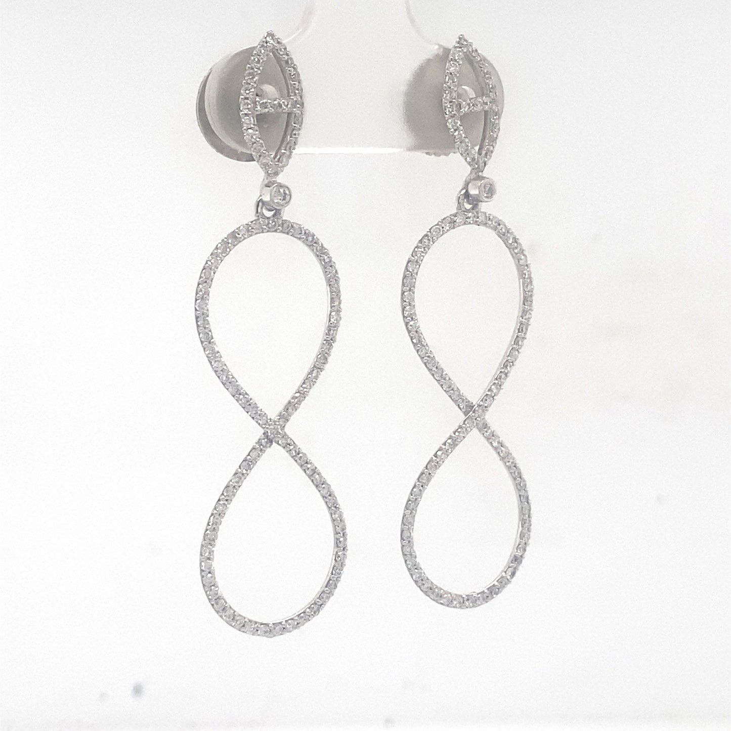 Dangle Diamond Earrings