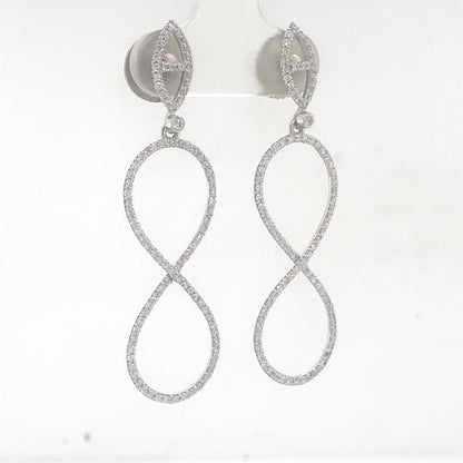 Dangle Diamond Earrings