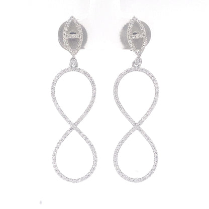 Dangle Diamond Earrings