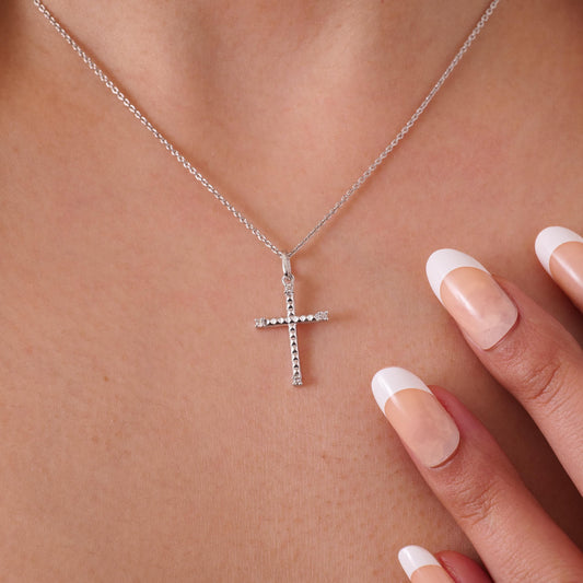 Diamond Cross Pendant