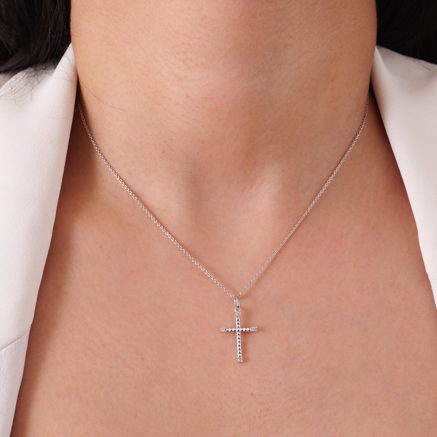 Diamond Cross Pendant