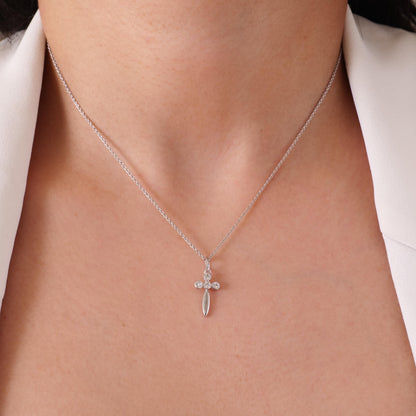 Cross Diamond Pendant
