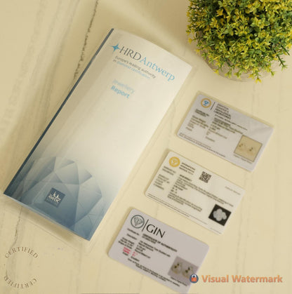 Round Diamond Tennis Necklace Earring Set