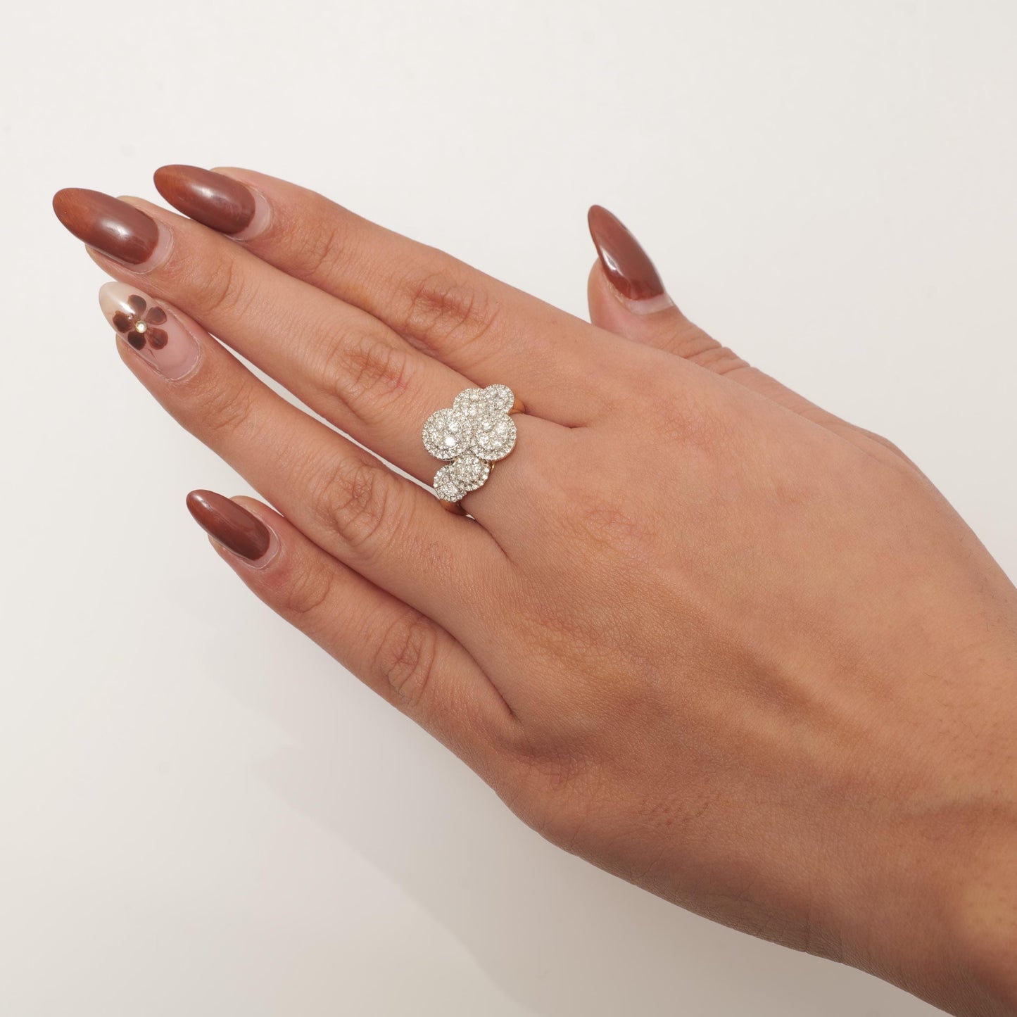 Cloud Diamond Ring