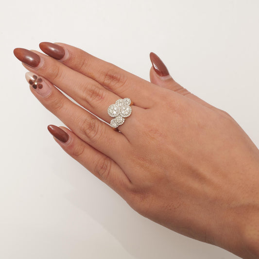 Cloud Diamond Ring