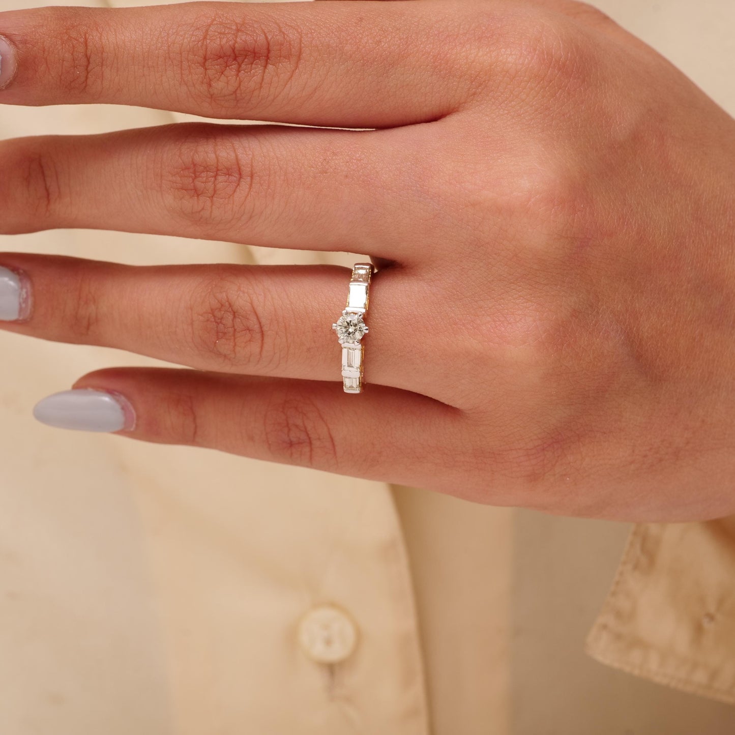 Engagement Natural Diamond Ring