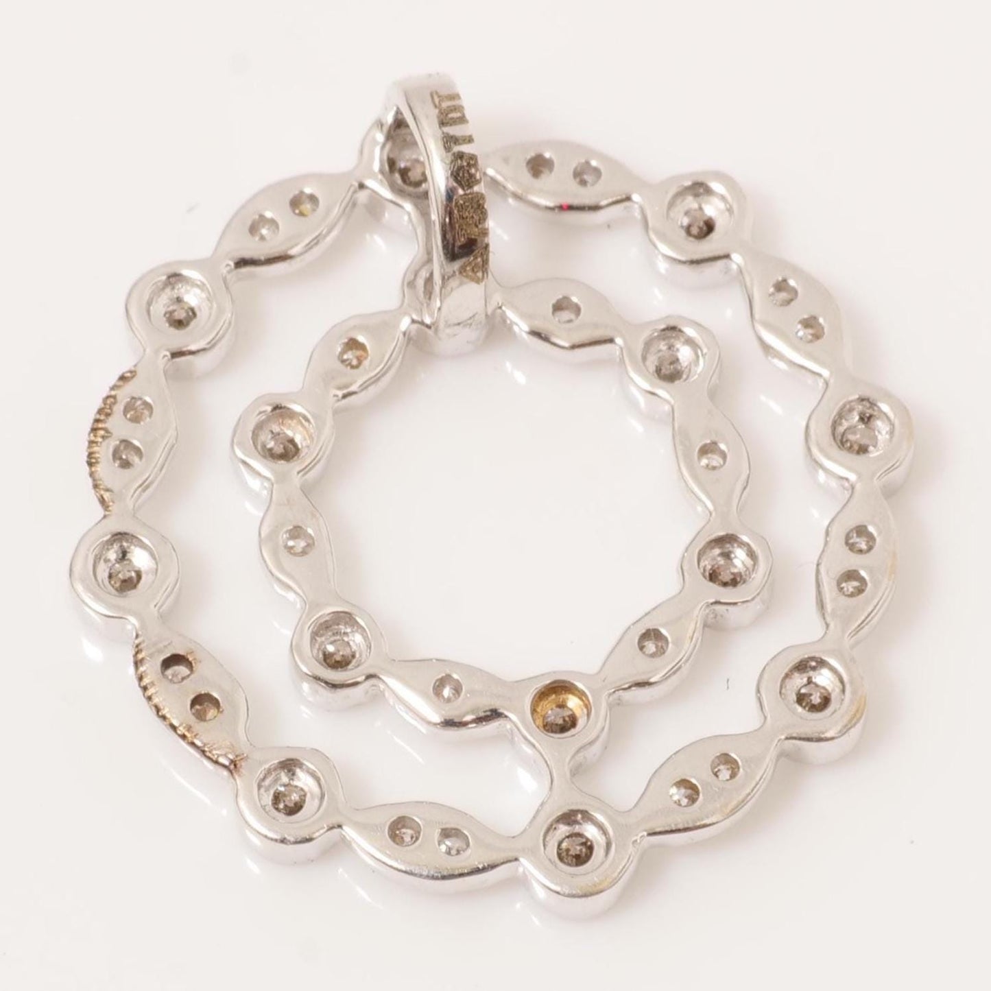Circle Natural Diamond Pendant