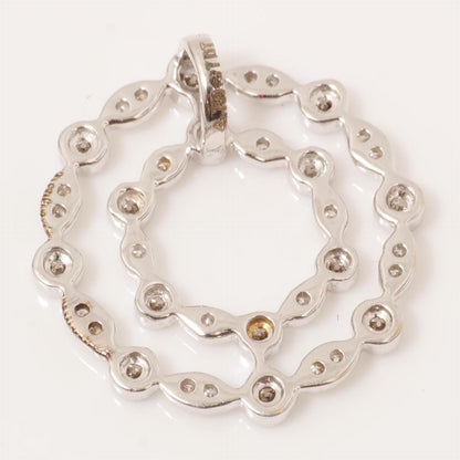 Circle Natural Diamond Pendant