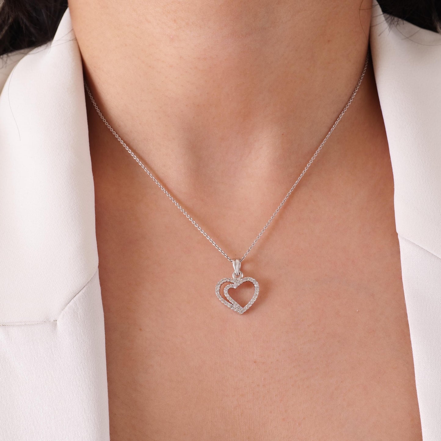 Heart Diamond Pendant