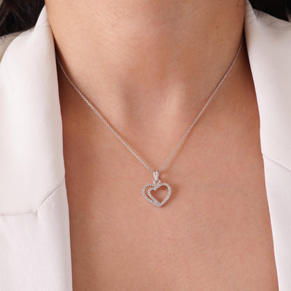 Heart Diamond Pendant