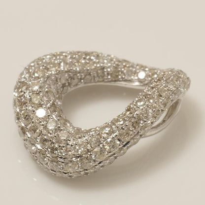 Teardrop Diamond Pendant