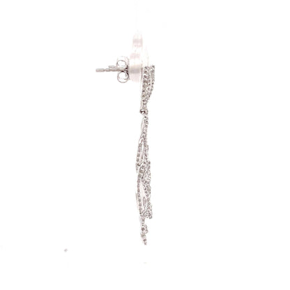 Dangle Diamond Earrings