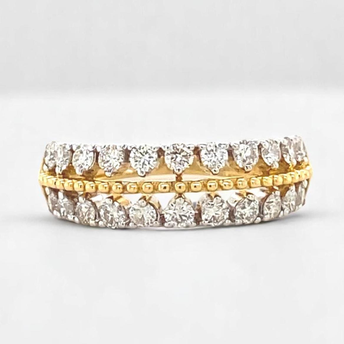 Half Eternity Diamond Ring