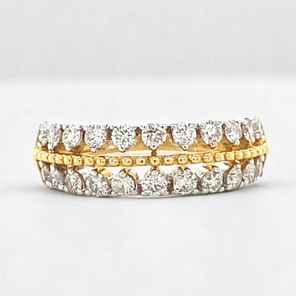 Half Eternity Diamond Ring