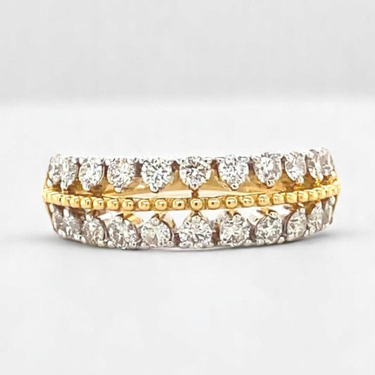 Half Eternity Diamond Ring