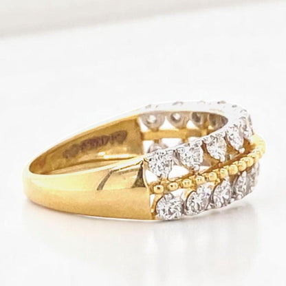 Half Eternity Diamond Ring