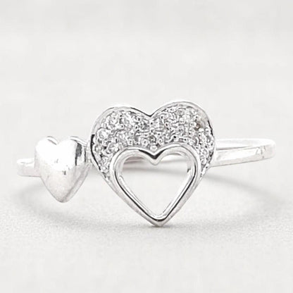 Diamond Heart Ring