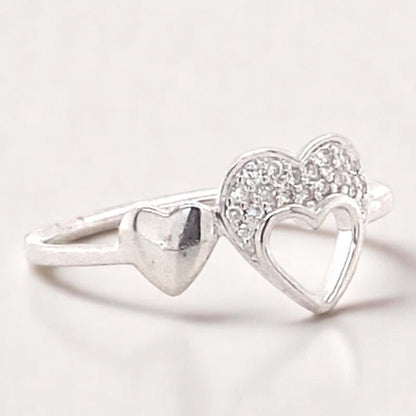 Diamond Heart Ring