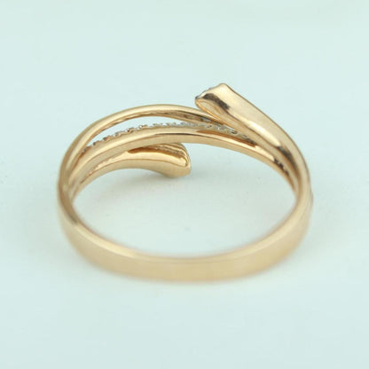 Heart Band Diamond Ring