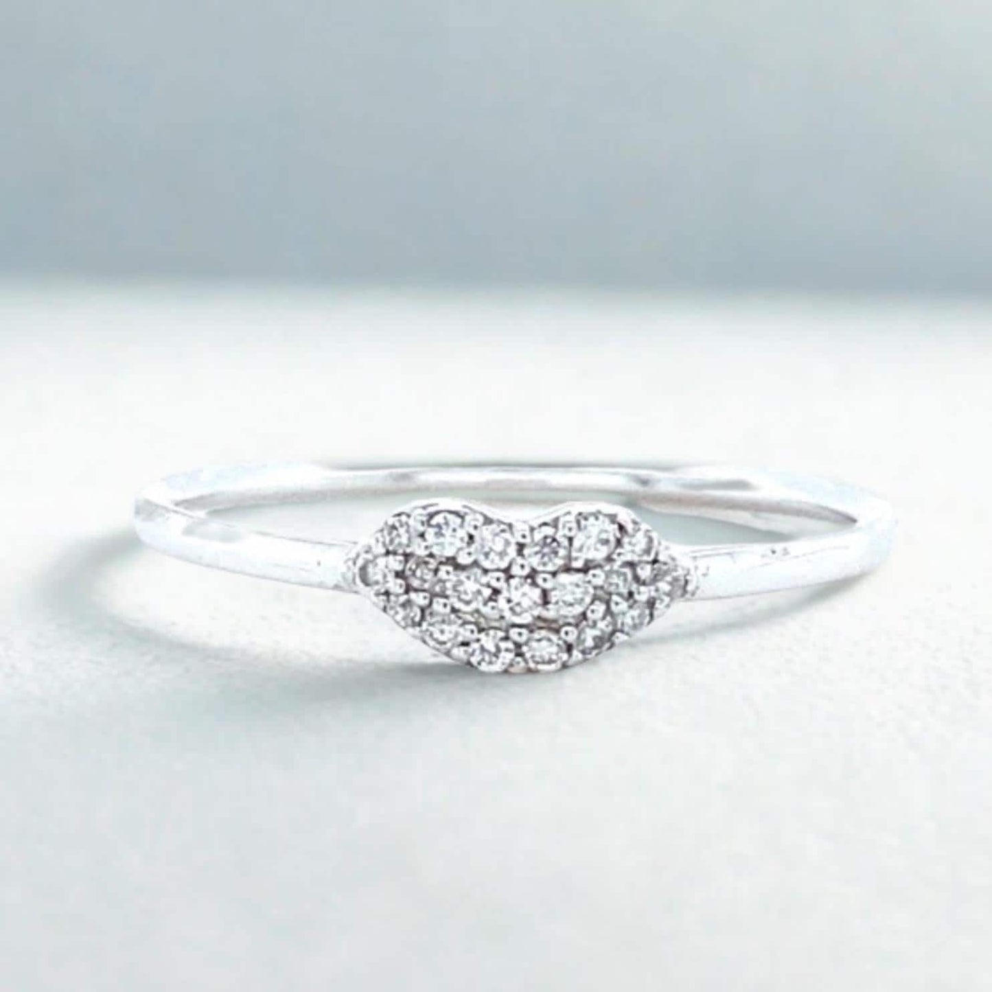 Heart Diamond Ring