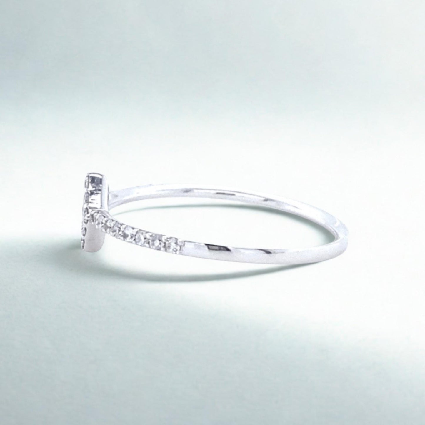 Rhombus Diamond Ring