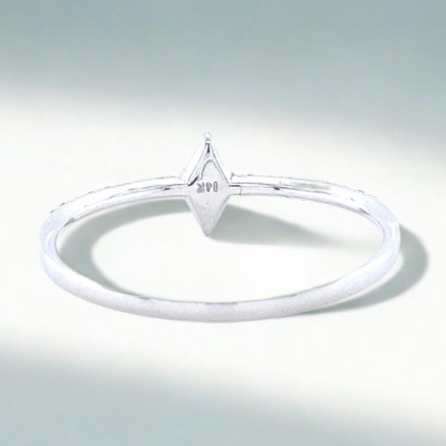 Rhombus Diamond Ring