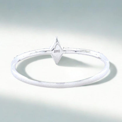 Rhombus Diamond Ring